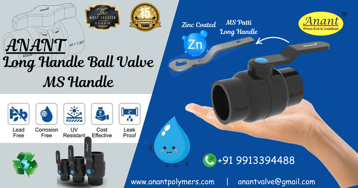 Manufacturer of PVC PP Ball Valve Long Handle in Ahmedabad 1 Manufacturer of PVC PP Ball Valve Long Handle in Ahmedabad